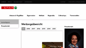 What Presse.spar.at website looked like in 2018 (5 years ago)