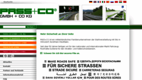 What Passco.de website looked like in 2018 (5 years ago)