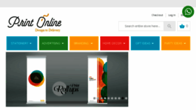 What Printonline.ae website looked like in 2018 (5 years ago)