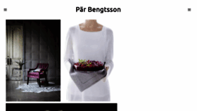 What Parbengtsson.com website looked like in 2018 (5 years ago)