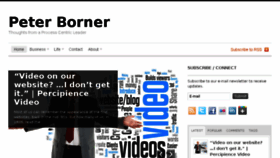 What Peterborner.com website looked like in 2018 (5 years ago)