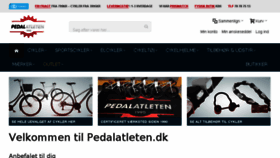 What Pedalatleten.dk website looked like in 2018 (5 years ago)