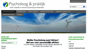 What Psycholoog-en-praktijk.nl website looked like in 2018 (5 years ago)