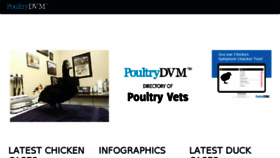 What Poultrydvm.com website looked like in 2018 (5 years ago)