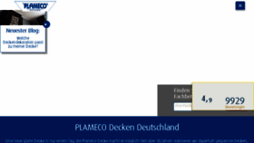 What Plameco.de website looked like in 2018 (5 years ago)