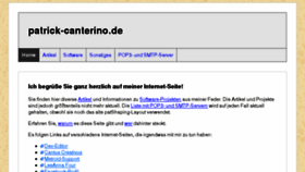 What Patshaping.de website looked like in 2018 (5 years ago)