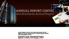 What Penulisannualreport.com website looked like in 2018 (5 years ago)