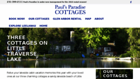 What Paulsparadise.com website looked like in 2018 (5 years ago)