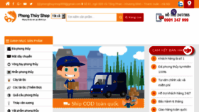 What Phongthuyshop.com.vn website looked like in 2018 (5 years ago)