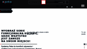 What Peka.pl website looked like in 2018 (5 years ago)