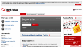 What Pekao24.pl website looked like in 2018 (5 years ago)
