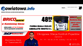 What Powiatowa.info website looked like in 2018 (5 years ago)