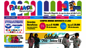 What Parranda.com.ar website looked like in 2018 (5 years ago)