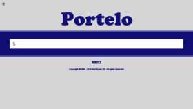 What Portelo.co.il website looked like in 2018 (5 years ago)
