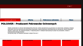What Polcover.pl website looked like in 2018 (5 years ago)
