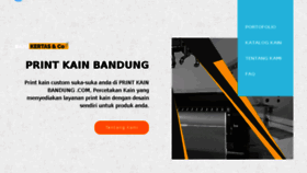 What Printkainbandung.com website looked like in 2018 (5 years ago)