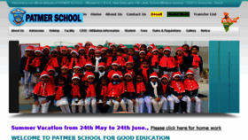 What Patmerschool.com website looked like in 2018 (5 years ago)