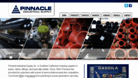 What Pinnacleca.com website looked like in 2018 (5 years ago)