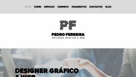 What Pedroferreira.pt website looked like in 2018 (5 years ago)
