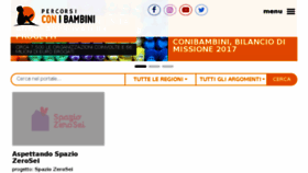 What Percorsiconibambini.it website looked like in 2018 (5 years ago)