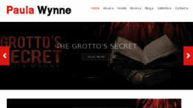 What Paulawynne.com website looked like in 2018 (5 years ago)