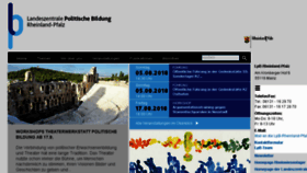 What Politische-bildung-rlp.de website looked like in 2018 (5 years ago)