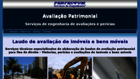 What Perfectum.eng.br website looked like in 2018 (5 years ago)