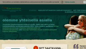 What Pysyremissiossa.fi website looked like in 2018 (5 years ago)