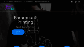 What Paramountscreenprinting.com website looked like in 2018 (5 years ago)