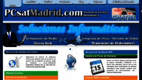 What Pcsatmadrid.com website looked like in 2018 (5 years ago)