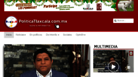 What Politicatlaxcala.com.mx website looked like in 2018 (5 years ago)