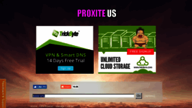What Proxite.us website looked like in 2018 (5 years ago)