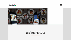 What Perdixglobal.com website looked like in 2018 (5 years ago)