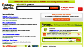 What Perk8.com website looked like in 2011 (13 years ago)