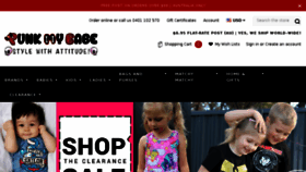 What Punkmybabe.com.au website looked like in 2018 (5 years ago)