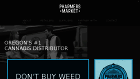 What Pharmersmarketor.com website looked like in 2018 (5 years ago)