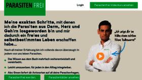 What Parasitenfrei-online.de website looked like in 2018 (6 years ago)