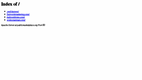 What Publicmarketplace.org website looked like in 2018 (7 years ago)