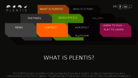 What Plentis.eu website looked like in 2018 (5 years ago)