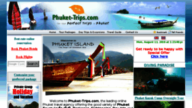 What Phuket-trips.com website looked like in 2018 (5 years ago)
