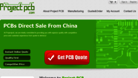 What Project-pcb.com website looked like in 2018 (5 years ago)
