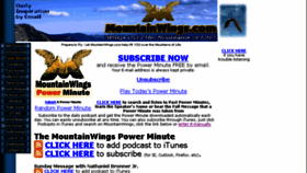 What Powerminute.com website looked like in 2018 (5 years ago)