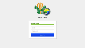 What Prdp-mis.da.gov.ph website looked like in 2018 (5 years ago)
