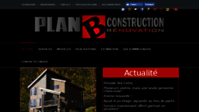 What Planbconstruction.net website looked like in 2018 (5 years ago)