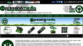 What Pressing-media.com website looked like in 2018 (5 years ago)