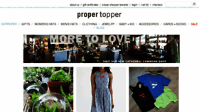 What Propertopper.com website looked like in 2018 (5 years ago)