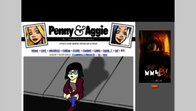 What Pennyandaggie.com website looked like in 2018 (5 years ago)