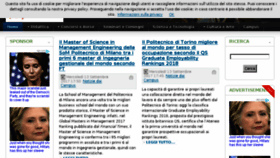 What Pianetauniversitario.com website looked like in 2018 (5 years ago)