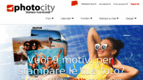 What Photocity.it website looked like in 2018 (5 years ago)