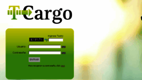 What Plataforma.tcargo.com.ar website looked like in 2018 (5 years ago)